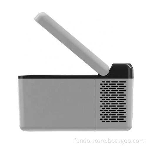 Dual Use Car Camping Refrigerator: 12V/24V/220V Portable Fridge